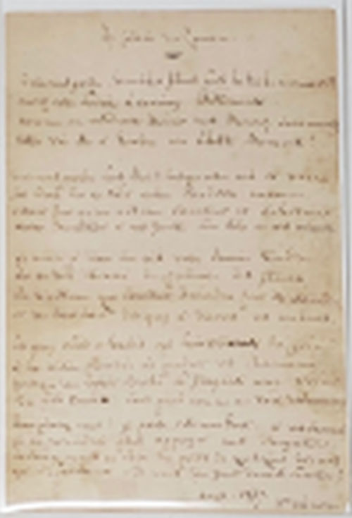 Manuscrit http-EnVente-LeJardinDuPauvre